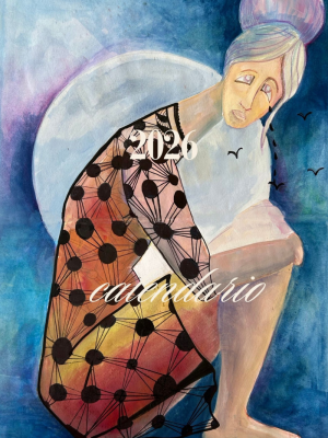 Calendario ilustrado 2026 por Paula Molina Art