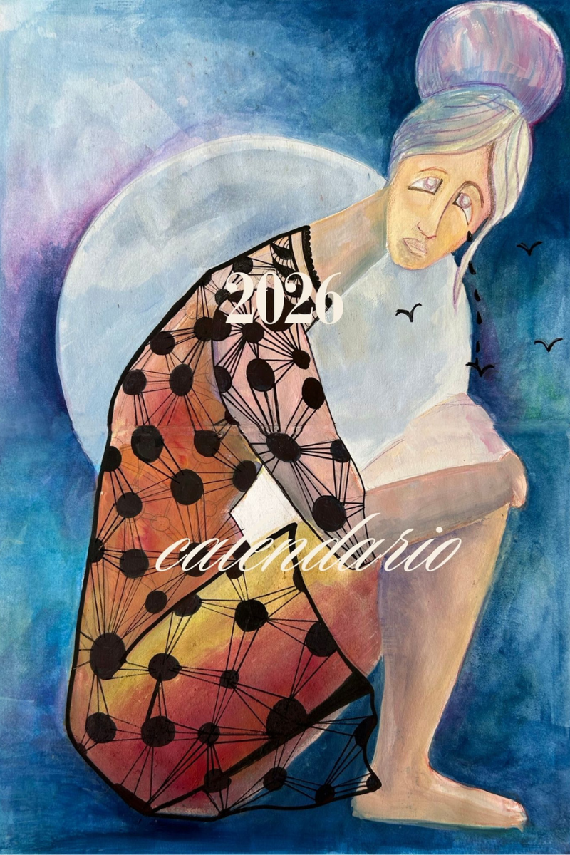 Calendario ilustrado 2026 por Paula Molina Art