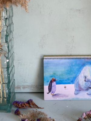 Libretas ilustradas · Edición artística Ilustracion " No llores la encontraremos"