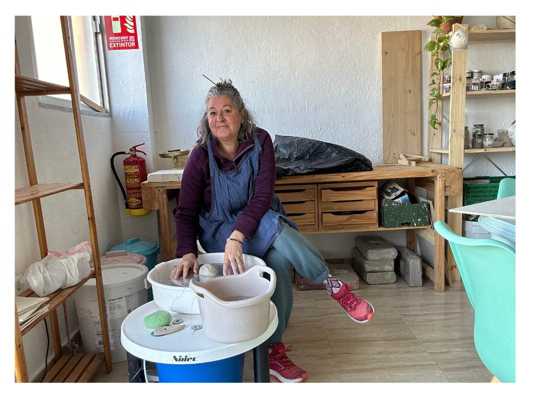 espacio creativo de cerámica en Granada